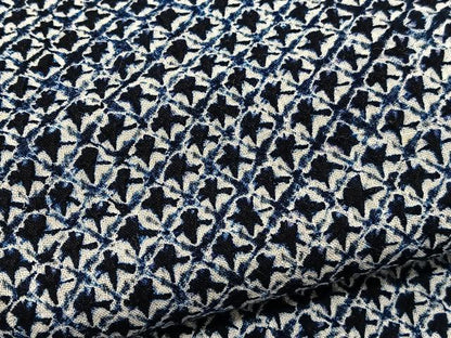 平和屋着物∴夏物　浴衣　有松鳴海絞り　花菱文　綿　逸品　BAAX7445hv
