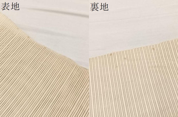 平和屋着物＊夏物　八寸名古屋帯　絽綴れ　桔梗　金糸　正絹　逸品　BAAX7532hv