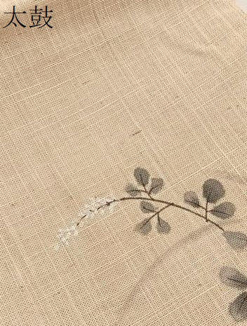 平和屋着物＊夏物　八寸名古屋帯　手描き　流水枝花文　BAAX7545hv