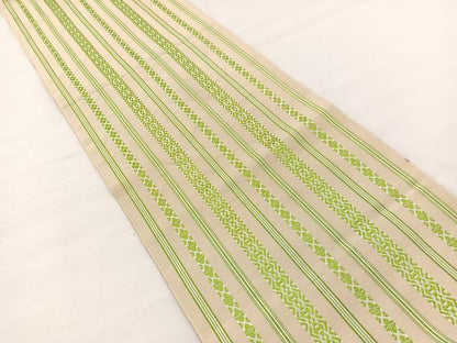 平和屋着物＊夏物　本場筑前博多織　八寸名古屋帯　紗献上　正絹　逸品　BAAX7553hv