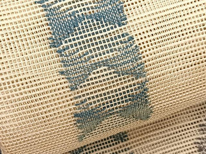 平和屋着物＊夏物　1854年創業　帯屋捨松　八寸名古屋帯　蜀江文　正絹　逸品　BAAX7568hv