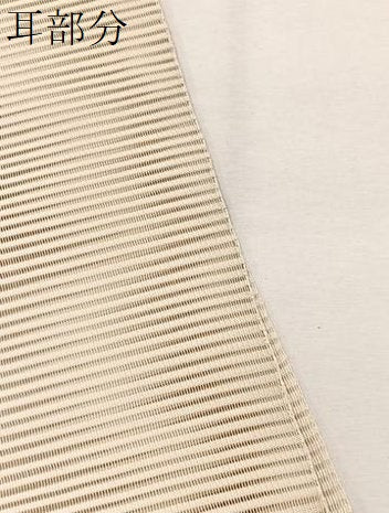 平和屋着物＊夏物　八寸名古屋帯　絽綴れ　色紙重ね　正絹　逸品　BAAX7599hv
