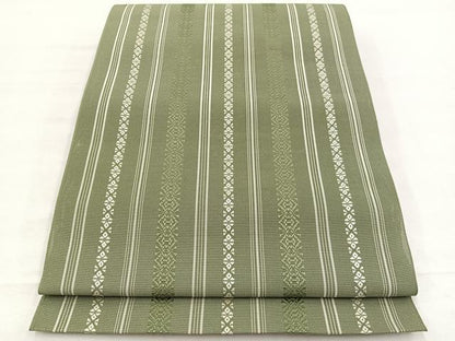 平和屋着物＊夏物　本場筑前博多織　八寸名古屋帯　紗献上　正絹　逸品　BAAX7616hv