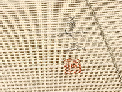 平和屋着物＊夏物　八寸名古屋帯　絽綴れ　作家物　手描き　立波飛鳥文　金銀彩　正絹　逸品　BAAX7646hv