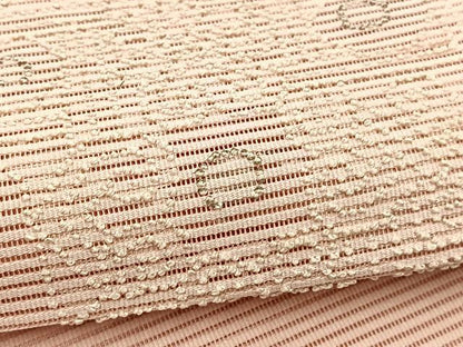 平和屋着物＊夏物　中国三大刺繍　相良刺繍　八寸名古屋帯　絽綴れ　飾花文　銀糸　正絹　逸品　BAAX7689hv