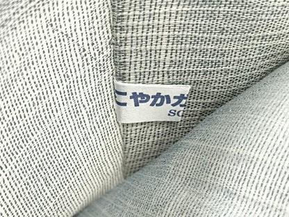 平和屋着物＊夏物　九寸名古屋帯　すくい織　抽象文様　金銀糸　正絹　逸品　BAAX7703hv