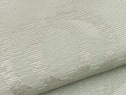 平和屋着物＊夏物　西陣　川島織物謹製　九寸名古屋帯　流水文　銀糸　正絹　逸品　BAAX7788hv