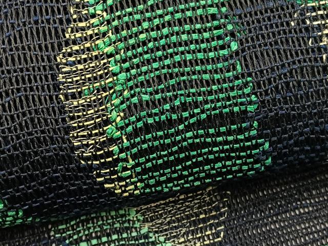 平和屋着物＊夏物　八寸名古屋帯　抽象文様　正絹　逸品　BAAX7808hv