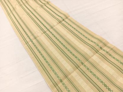 平和屋着物＊夏物　本場筑前博多織　八寸名古屋帯　紗献上　正絹　逸品　BAAX7809hv