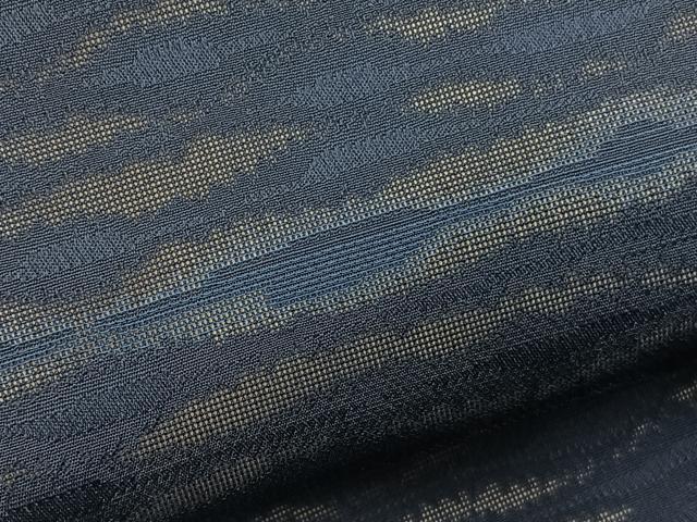 平和屋着物＊夏物　全通柄　九寸名古屋帯　波文様　正絹　逸品　BAAX7831hv