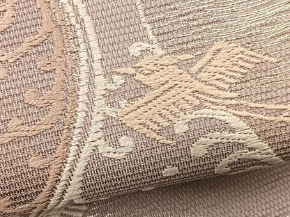 平和屋着物＊夏物　六通柄袋帯　唐織　立波飛鳥文　金銀糸　正絹　逸品　BAAX7857hv