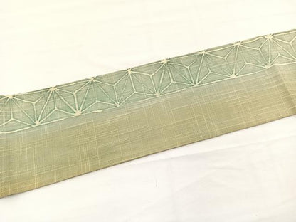 平和屋着物＊夏物　九寸名古屋帯　麻の葉文　BAAX7871hv