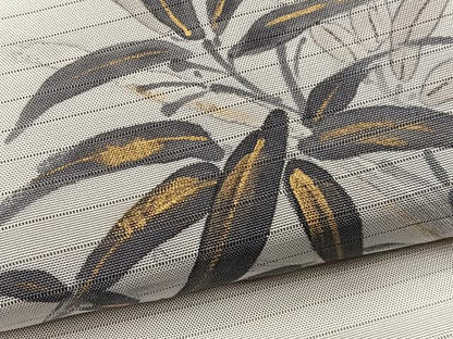 平和屋着物＊夏物　絽塩瀬　太鼓柄袋帯　手描き　笹竹文　金彩　正絹　逸品　BAAX7905hv