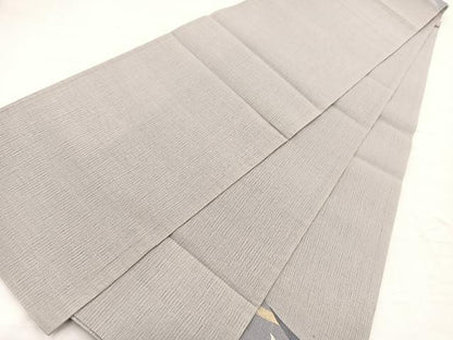 平和屋着物＊夏物　太鼓柄袋帯　すくい織　流水花文　金銀糸　正絹　逸品　BAAX7918hv