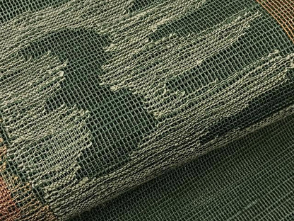 平和屋着物＊夏物　1854年創業　帯屋捨松　八寸名古屋帯　抽象文様　正絹　逸品　BAAX7953hv