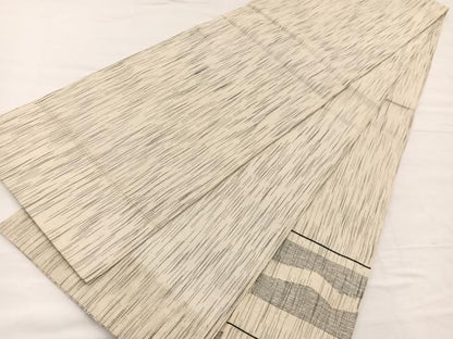 平和屋着物＊夏物　太鼓柄袋帯　幾何学文様　正絹　逸品　BAAX7961hv