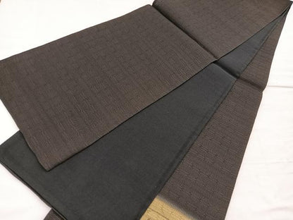 平和屋着物＊夏物　太鼓柄袋帯　短冊花文　正絹　逸品　BAAX7962hv