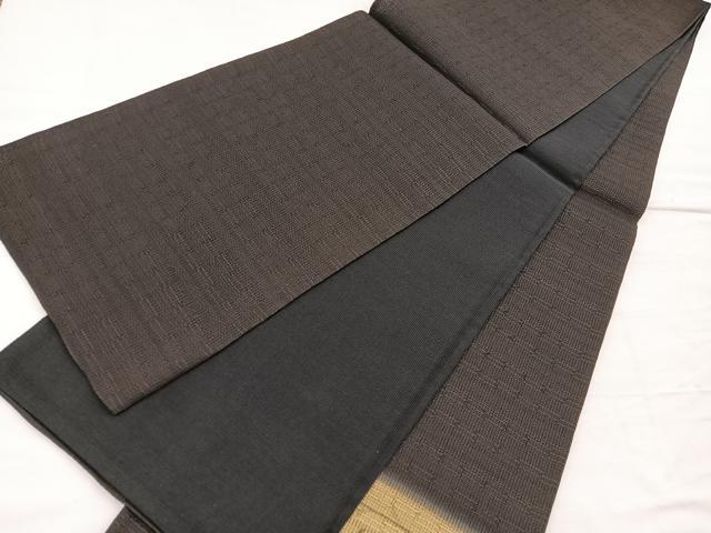 平和屋着物＊夏物　太鼓柄袋帯　短冊花文　正絹　逸品　BAAX7962hv