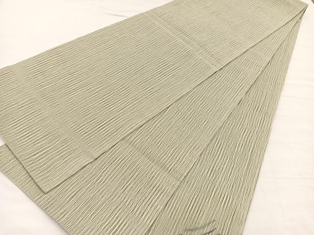 平和屋着物＊夏物　両面　太鼓柄袋帯　櫛織　芝草文　銀糸　ほていや扱い　正絹　逸品　BAAX7972hv