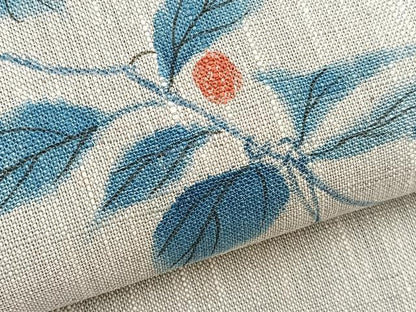 平和屋着物＊夏物　八寸名古屋帯　作家物　手描き　南天文　BAAX7992hv