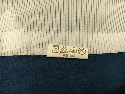 平和屋着物＊夏物　色無地　褐返色　紗　洗える着物　BAAX8052mz