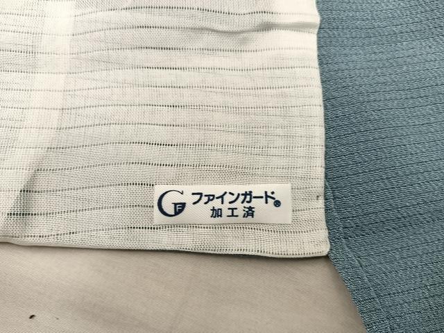 平和屋着物＊夏物　色無地　絽縮緬　山鳩色　正絹　逸品　BAAX8094mz