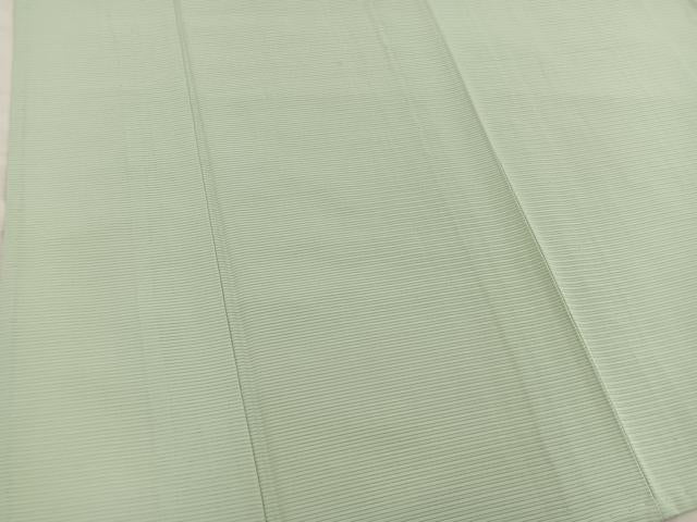 平和屋着物＊夏物　色無地　絽　油色　正絹　逸品　BAAX8102mz