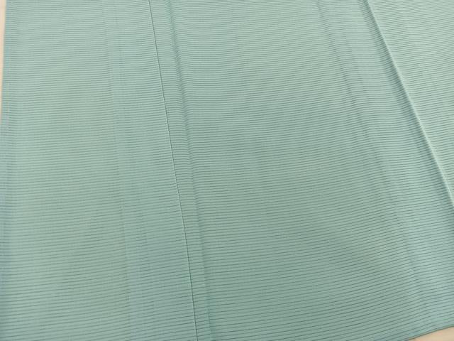 平和屋着物＊夏物　色無地　絽　薄青色　正絹　逸品　BAAX8107mz