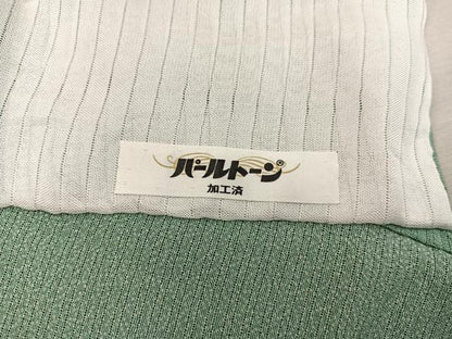 平和屋着物＊夏物　色無地　絽縮緬　柳茶色　正絹　逸品　BAAX8110mz