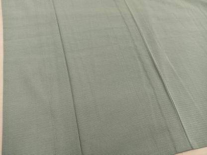 平和屋着物＊夏物　色無地　絽　鶸茶色　正絹　逸品　BAAX8113mz