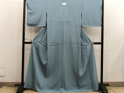 平和屋着物＊夏物　色無地　絽　岩井茶色　正絹　逸品　BAAX8116mz