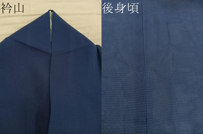 平和屋着物＊夏物　訪問着　絽　幾何学文様　正絹　逸品　BAAX8124mz