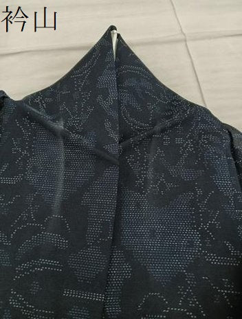 平和屋着物＊夏物　本場大島紬　夏大島　風景文　正絹　逸品　BAAX8128mz