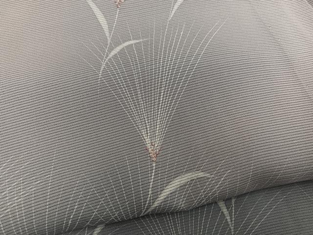 平和屋着物＊夏物　訪問着　絽　草葉文　暈し染め　正絹　逸品　BAAX8135mz