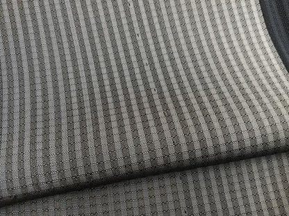 平和屋着物＊夏物　お召　霞文　正絹　逸品　BAAX8147mz