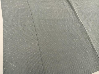 平和屋着物＊夏物　小紋　絽縮緬　幾何学文様　正絹　逸品　BAAX8152mz