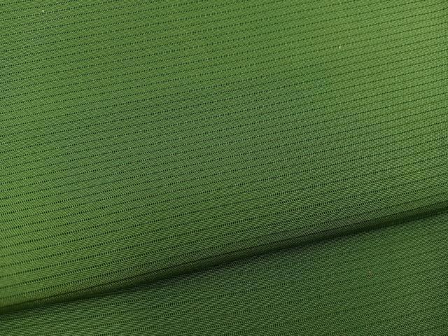 平和屋着物＊夏物　色無地　絽　松葉色　やまと誂製　正絹　逸品　BAAX8161mz