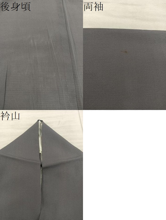 平和屋着物＊夏物　訪問着　絽　秋草文　正絹　逸品　BAAX8162mz