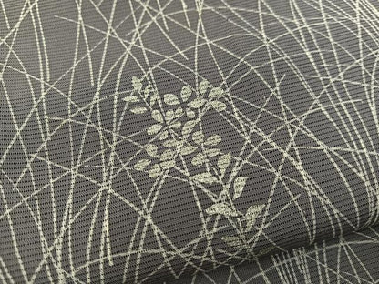 平和屋着物＊夏物　訪問着　絽　秋草文　正絹　逸品　BAAX8162mz