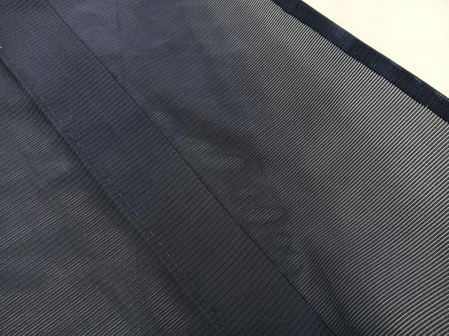 平和屋着物＊夏物　小紋　絽　丸文　正絹　逸品　BAAX8164mz