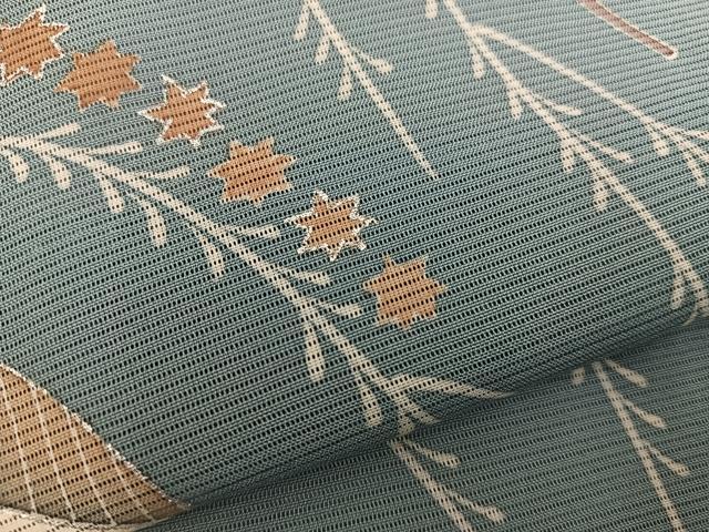平和屋着物＊夏物　訪問着　絽　番傘　銀彩　正絹　逸品　BAAX8181mz