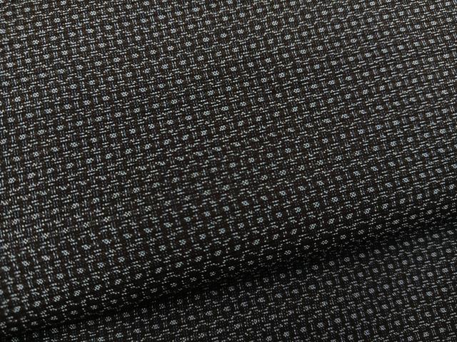 平和屋着物■男性　本場大島紬　アンサンブル　80亀甲　総詰め　正絹　逸品　BAAX8194mz