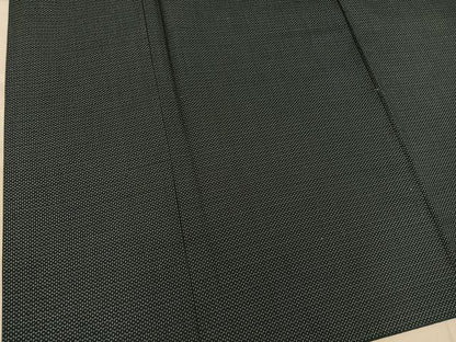 平和屋着物■男性　紬　アンサンブル　襦袢セット　100亀甲　総詰め　正絹　逸品　BAAX8195mz