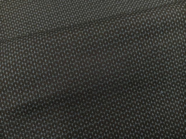 平和屋着物■男性　紬　アンサンブル　襦袢セット　100亀甲　総詰め　正絹　逸品　BAAX8195mz
