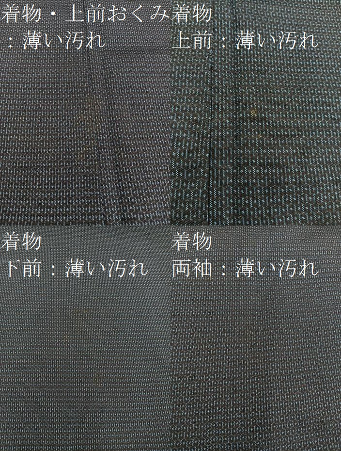 平和屋着物■男性　本場大島紬　アンサンブル　100亀甲　総詰め　正絹　逸品　BAAX8200mz