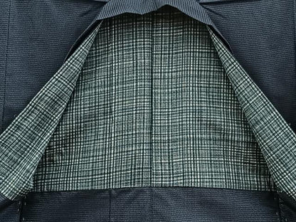 平和屋着物■男性　本場大島紬　アンサンブル　100亀甲　総詰め　正絹　逸品　BAAX8200mz