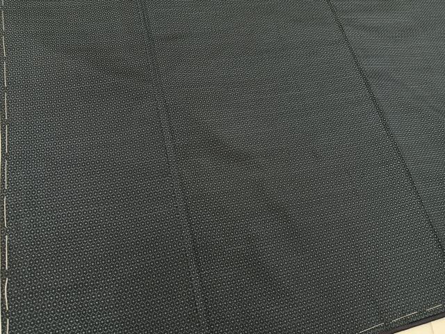 平和屋着物●男性　本場大島紬　アンサンブル　80亀甲　総詰め　正絹　逸品　BAAX8202mz