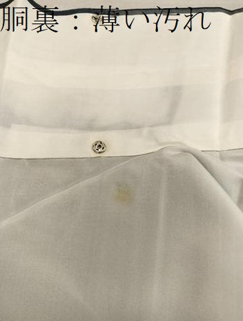 平和屋着物■上質な紬　縞　正絹　逸品　BAAX8264mz