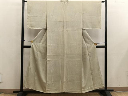 平和屋着物■上質な小紋　作家物　霞文　正絹　逸品　BAAX8269mz