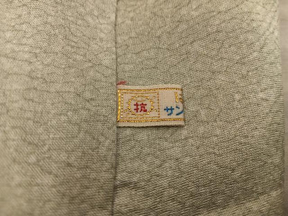 平和屋着物■上質な小紋　作家物　霞文　正絹　逸品　BAAX8269mz